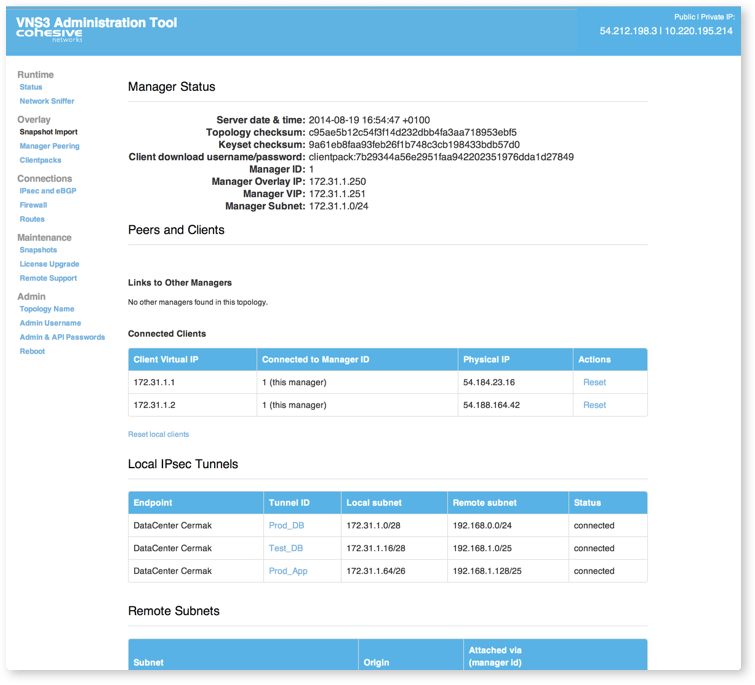 Review the 3.5 Controller Configuration